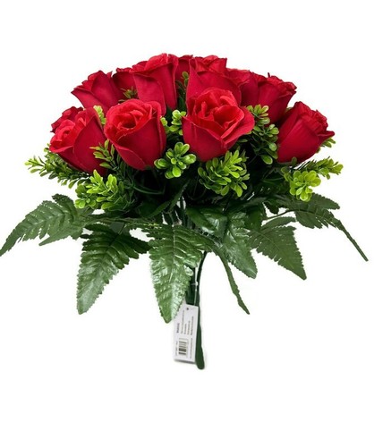 Head artificial rose bush - 24,