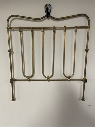 Vintage victorian brass bed - vintage,