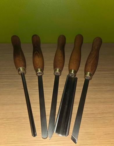 Set crown wood turning - set, 5