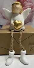 Porcelain Angel with Twine