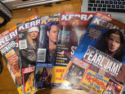 Kerrang magazine bundle 5 - of,
