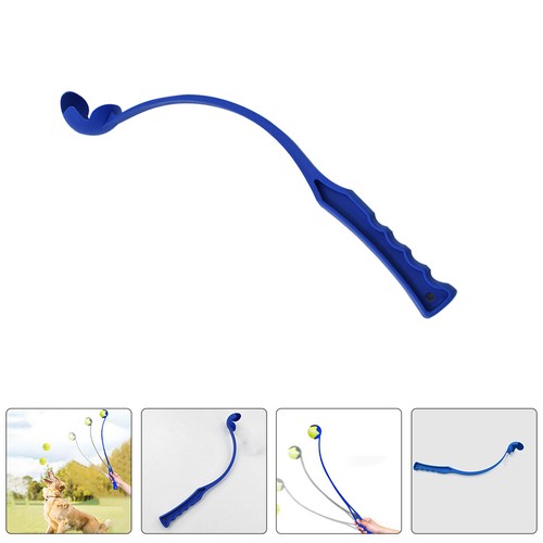 Plastic dog ball launcher - dog, long