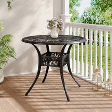3 Pcs Cast Aluminum Bistro Set