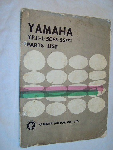 Yamaha parts list 1 - list, j