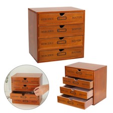 Wooden 4 Drawers Desktop