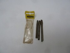 Vintage 3 x Stanley Yankee  screwdriver bits in original packet ,