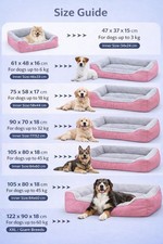 Cozy Basket Pet Bed for Dogs &