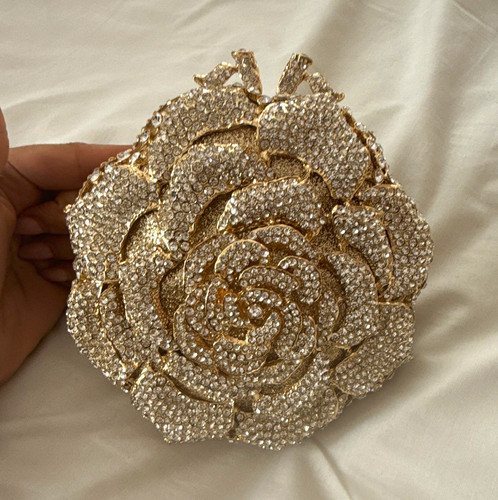 Dune gold crystal satin - gold,