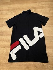 Fila Black Roll Neck Dress