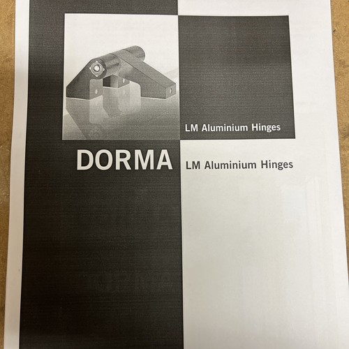 Dorma metal door hinge 3 - lm,