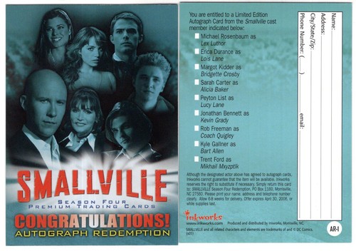 Smallville season ultra rare - season,