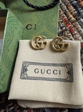 Gucci GG Logo Earrings