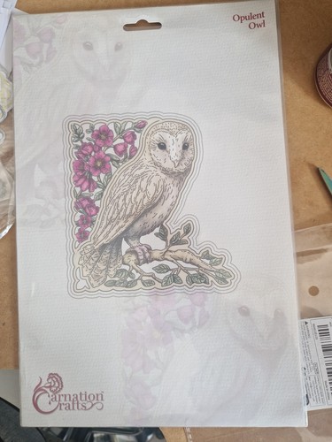 Carnation crafts opulent owl - opulent,