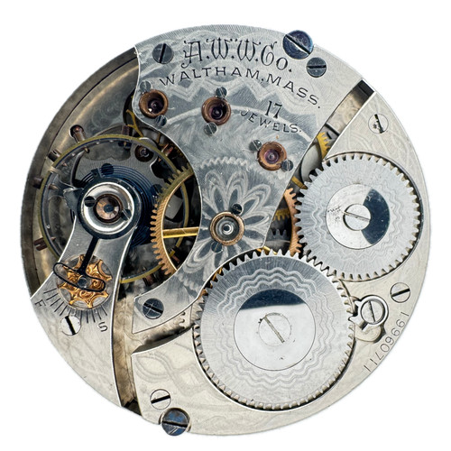 Antique 16s waltham double - 16s,