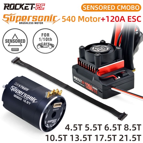 Rocket 540 sensored - rocket-rc,