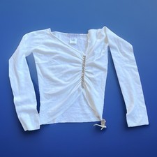 ZOOI Ruched Crop Top With