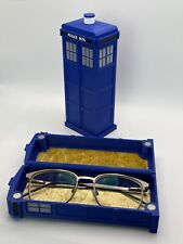 Doctor Who Tardis glasses case. London Police Box spectacles case. Sci-fi gift.