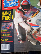 SUPERBIKE MAGAZINE   YAMAHA OW01, BIMOTA YB4, YAMAHA XT600, KAWASAKI ZZR 1100