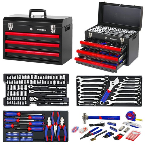 Workpro 408 piece mechanics - workpro,