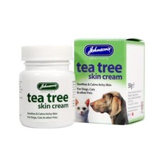 Johnsons Tea Tree Skin Cream Antiseptic, soothing & promotes natural healing 50g