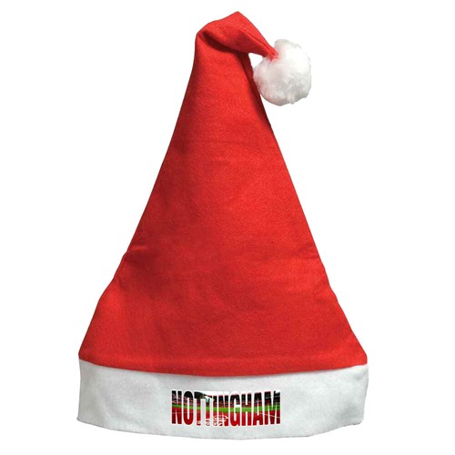 Nottingham stadium santa hat - nottingham,