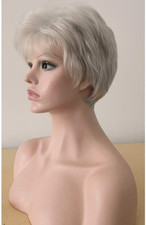 Elegant Silver White Short