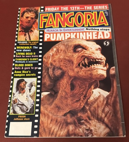 Fangoria magazine jan 1988 - magazine,