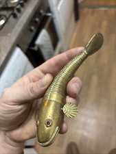 Brass Medina Articulated Fish