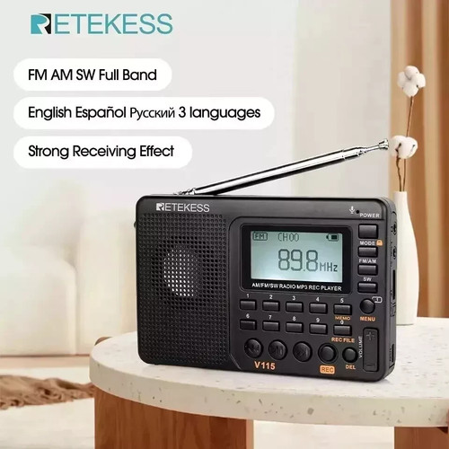 Retekess v115 radio sw - v115,