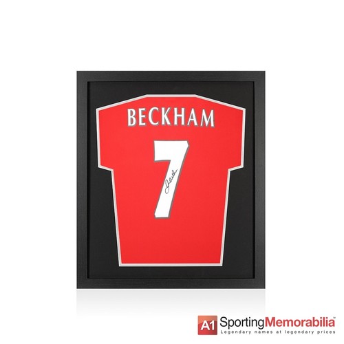 Framed sir david - david, beckham