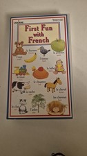First Fun with French Usbourne VHS Video Tape 1994 Age 3 to Adult Run Time 40min