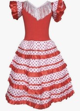 Spanish Flamenco Dress - Size 2 - New With Tags