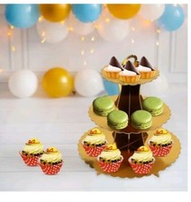 UK 3 Tier Cardboard Cake Stand