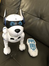Lexibook DOG01 Programmable Smart Robot Power Puppy Interactive Toy for Kids