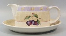 Marks & Spencer  Wild Fruits  Gravy/Sauce Boat & Stand M&S