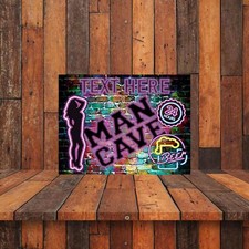 MAN CAVE THEME PERSONALISED