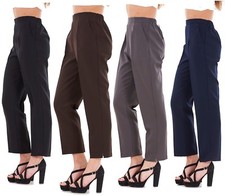 Elastic Straight Half Leg