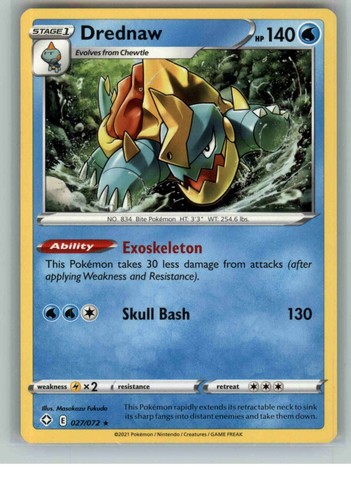 Drednaw 027 072 rare shining - drednaw,