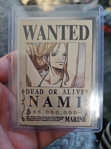 One piece nami wanted - one,