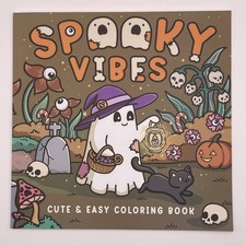 Spooky Vibes: Coloring Book