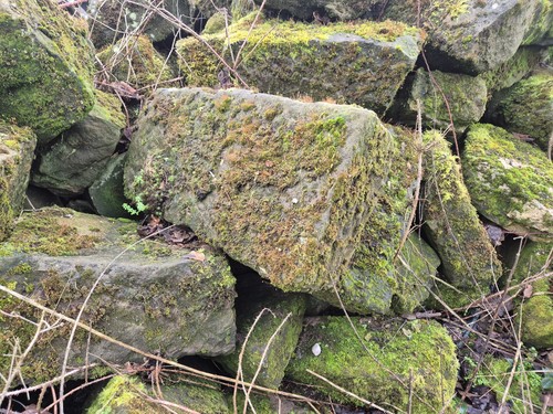 Reclaimed sandstone blocks - reclaimed,