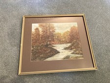 Vintage original Watercolour