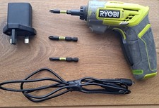 Ryobi Cordless Screwdriver 4V