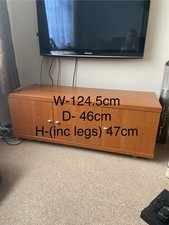 Wooden Tv Cabinet used