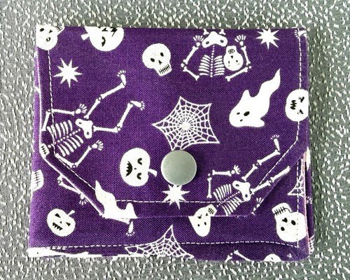 Small handmade spooky fabric