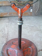 RIDGID 42505 Model 46 Adjustable Pipe Support Roller Head Pipe Stand