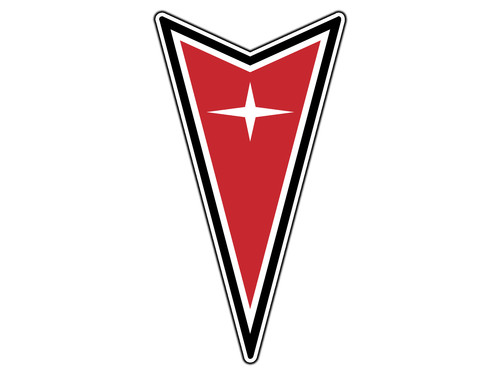 Pontiac logo sticker - logo, #1