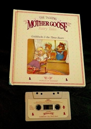 Talking mother goose book tape - mother, book/tape