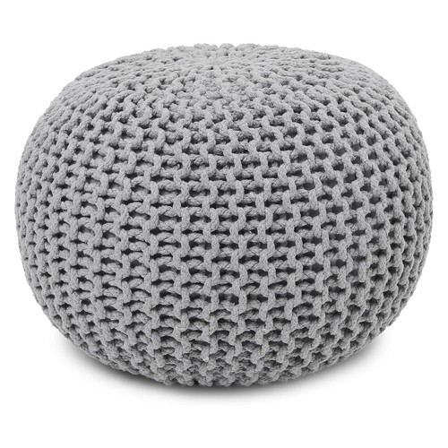Knitted moroccan large round - knitted,