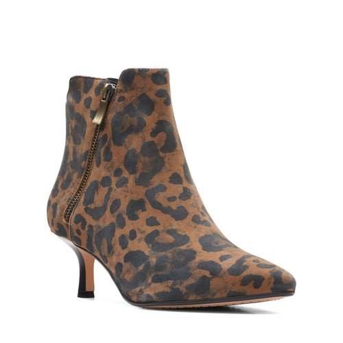 Clarks violet leopard print - clarks,